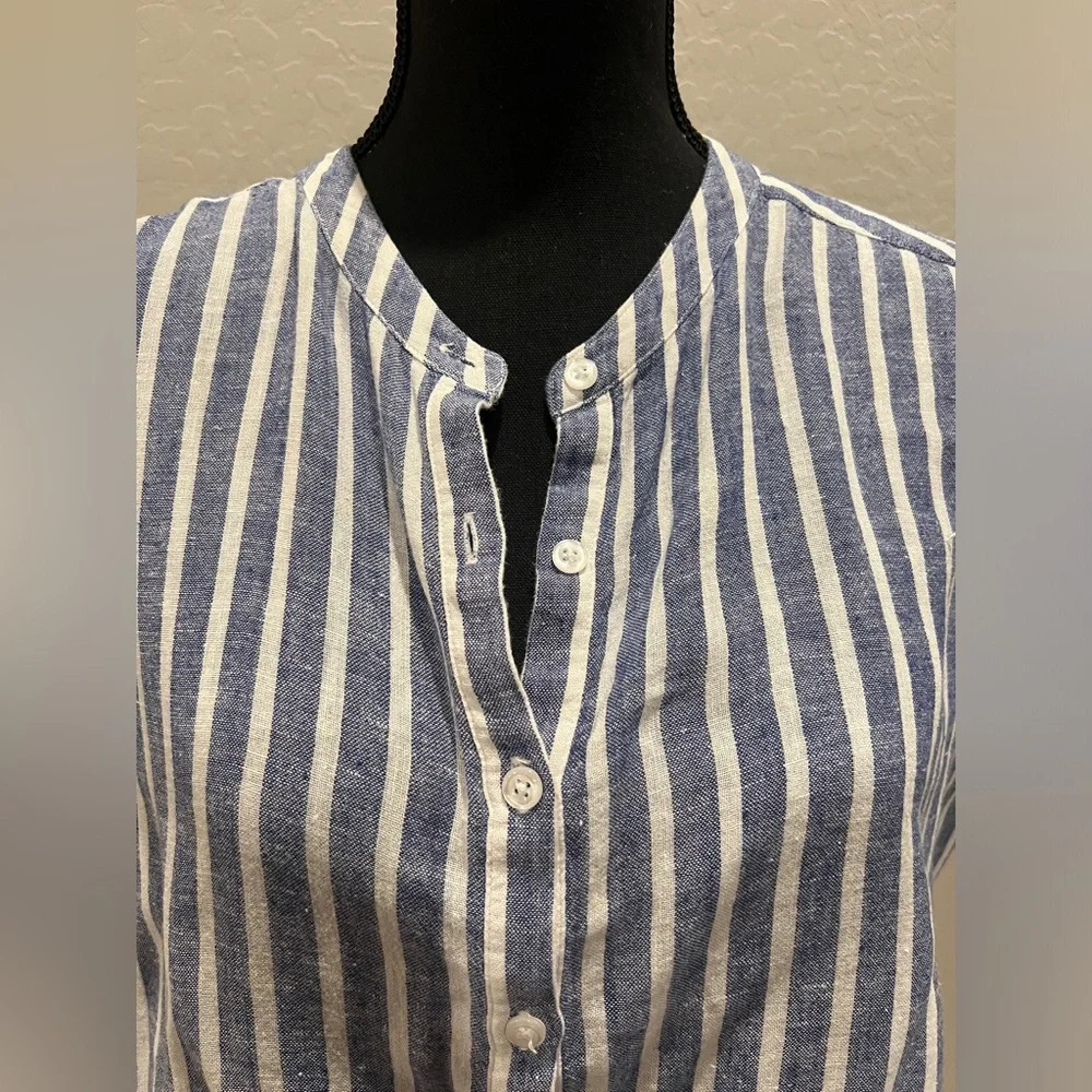 Rails Size Small Linen Blend Sleeveless Dress - image 3